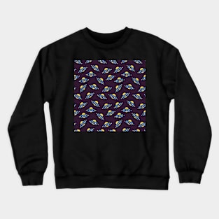 UFO Pattern Crewneck Sweatshirt